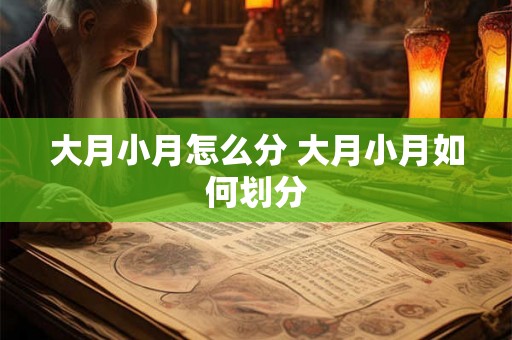 大月小月怎么分 大月小月如何划分