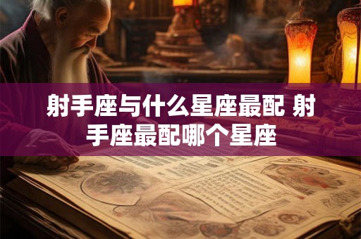 射手座与什么星座最配 射手座最配哪个星座