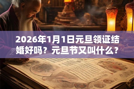 2026年1月1日元旦领证结婚好吗？元旦节又叫什么？