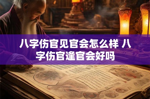 八字伤官见官会怎么样 八字伤官逢官会好吗 八字伤官见官会怎么样 八字伤官逢官会好吗