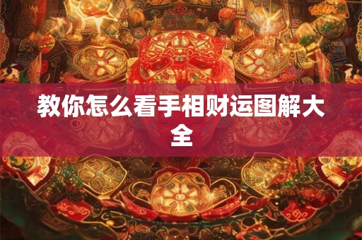 教你怎么看手相财运图解大全