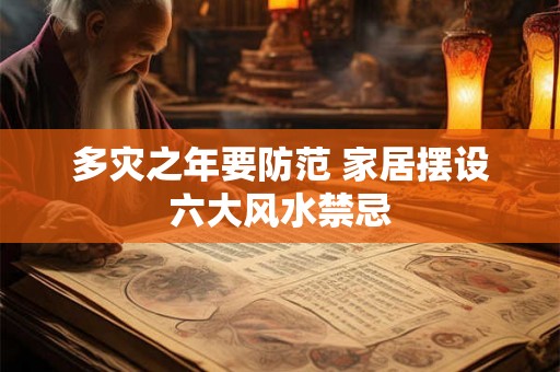 多灾之年要防范 家居摆设六大风水禁忌