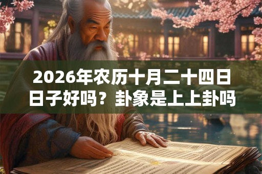 2026年农历十月二十四日日子好吗?卦象是上上卦吗? 2026年农历十月二十四日日子好吗?卦象是上上卦吗?