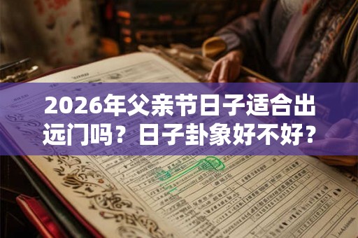 2026年父亲节日子适合出远门吗？日子卦象好不好？