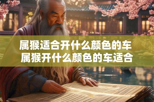 属猴适合开什么颜色的车 属猴开什么颜色的车适合 属猴适合开什么颜色的车 属猴开什么颜色的车适合