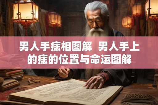男人手痣相图解  男人手上的痣的位置与命运图解