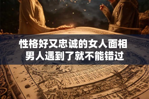 性格好又忠诚的女人面相 男人遇到了就不能错过