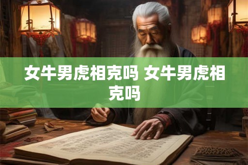 女牛男虎相克吗 女牛男虎相克吗
