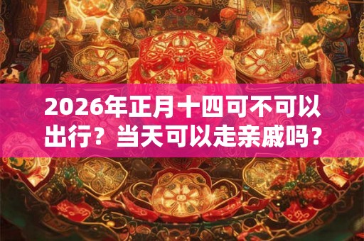 2026年正月十四可不可以出行？当天可以走亲戚吗？
