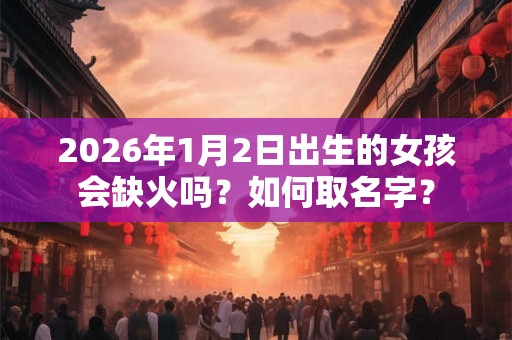 2026年1月2日出生的女孩会缺火吗?如何取名字? 2026年1月2日出生的女孩会缺火吗?如何取名字?