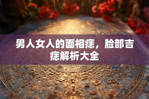 男人女人的面相痣,脸部吉痣解析大全 男人女人的面相痣,脸部吉痣解析大全