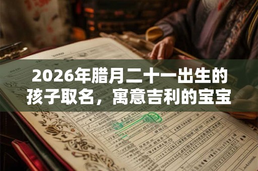 2026年腊月二十一出生的孩子取名,寓意吉利的宝宝名字 2026年腊月二十一出生的孩子取名,寓意吉利的宝宝名字