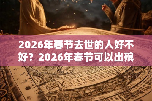 2026年春节去世的人好不好?2026年春节可以出殡安葬吗? 2026年春节去世的人好不好?2026年春节可以出殡安葬吗?