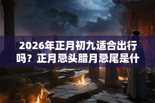 2026年正月初九适合出行吗？正月忌头腊月忌尾是什么意思？