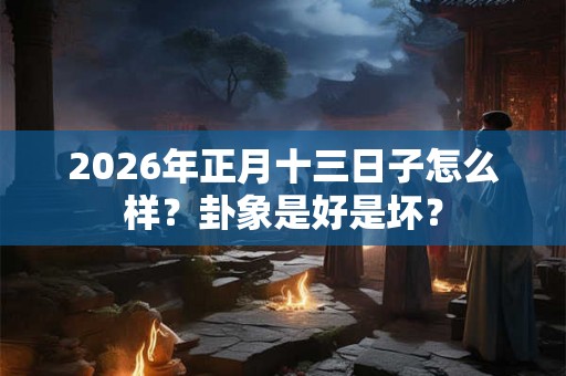 2026年正月十三日子怎么样？卦象是好是坏？