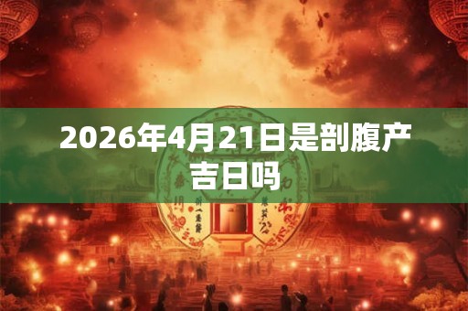 2026年4月21日是剖腹产吉日吗