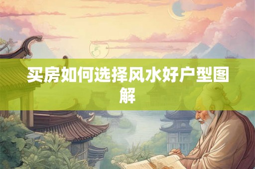买房如何选择风水好户型图解