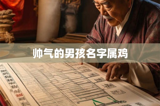 帅气的男孩名字属鸡