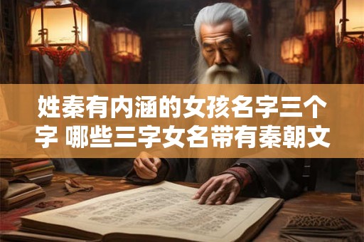 姓秦有内涵的女孩名字三个字 哪些三字女名带有秦朝文化内涵