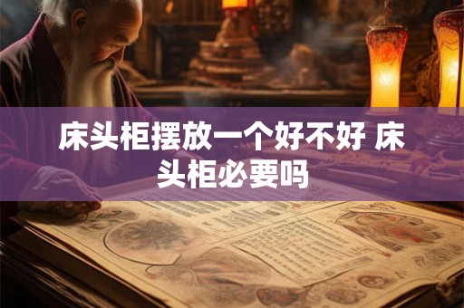 床头柜摆放一个好不好 床头柜必要吗