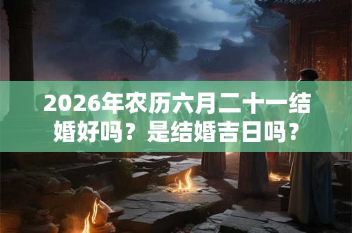 2026年农历六月二十一结婚好吗?是结婚吉日吗? 2026年农历六月二十一结婚好吗?是结婚吉日吗?