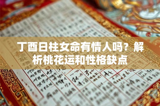 丁酉日柱女命有情人吗？解析桃花运和性格缺点