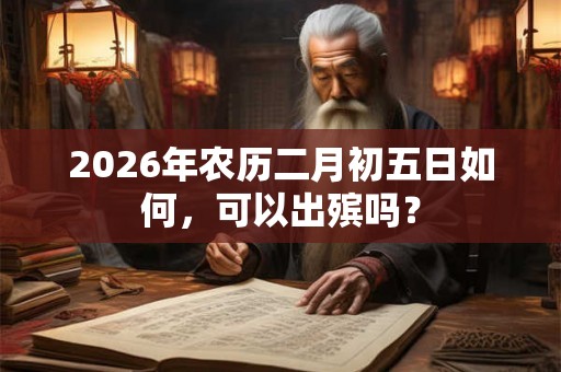 2026年农历二月初五日如何，可以出殡吗？