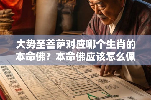 大势至菩萨对应哪个生肖的本命佛?本命佛应该怎么佩戴? 大势至菩萨对应哪个生肖的本命佛?本命佛应该怎么佩戴?