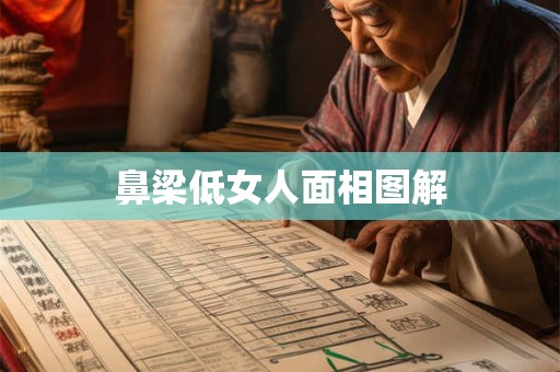 鼻梁低女人面相图解