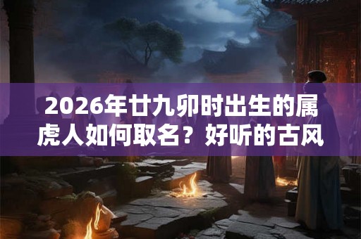 2026年廿九卯时出生的属虎人如何取名？好听的古风名字