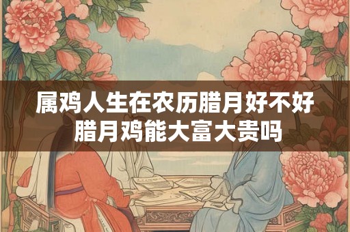 属鸡人生在农历腊月好不好 腊月鸡能大富大贵吗