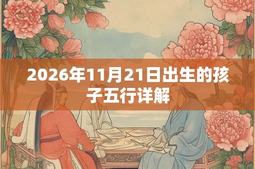 2026年11月21日出生的孩子五行详解