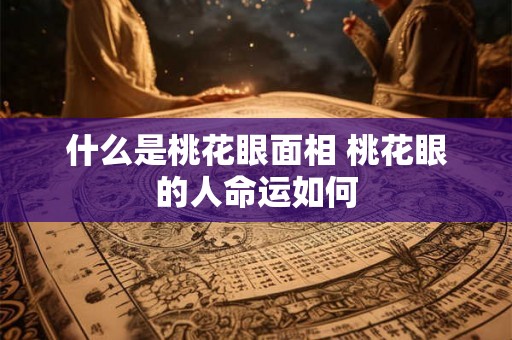 什么是桃花眼面相 桃花眼的人命运如何