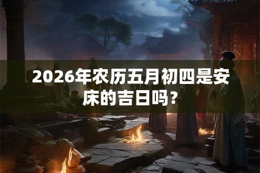 2026年农历五月初四是安床的吉日吗? 2026年农历五月初四是安床的吉日吗?