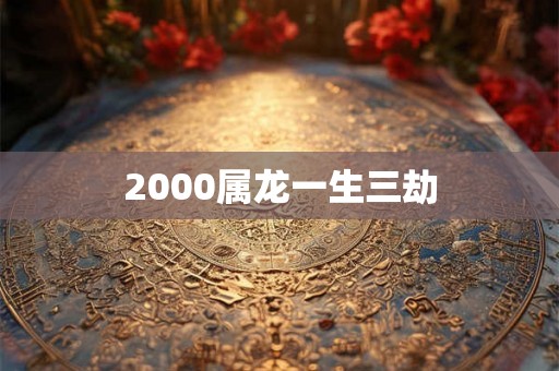 2000属龙一生三劫