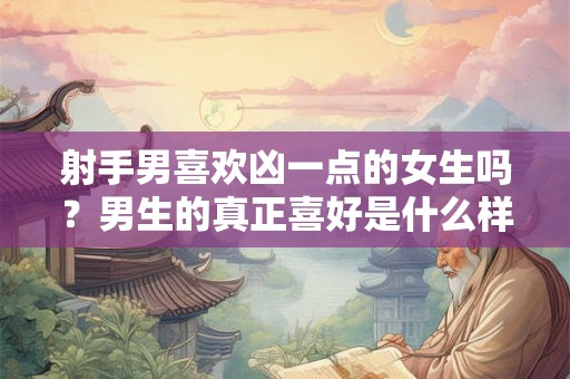 射手男喜欢凶一点的女生吗？男生的真正喜好是什么样的？
