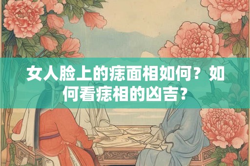 女人脸上的痣面相如何？如何看痣相的凶吉？
