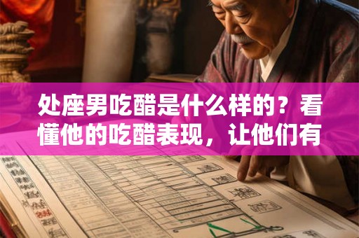 处座男吃醋是什么样的？看懂他的吃醋表现，让他们有安全感