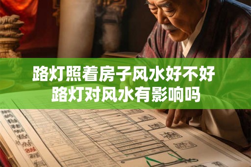 路灯照着房子风水好不好 路灯对风水有影响吗