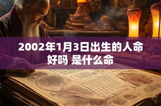 2002年1月3日出生的人命好吗 是什么命