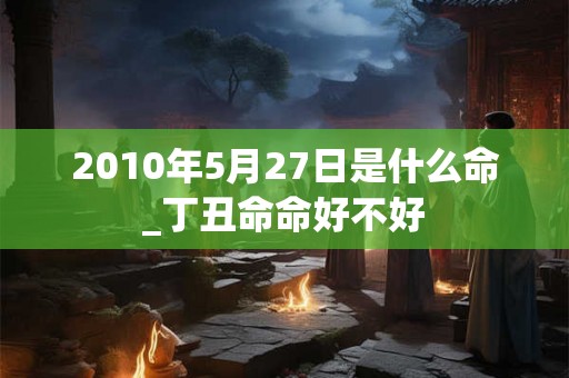 2010年5月27日是什么命_丁丑命命好不好