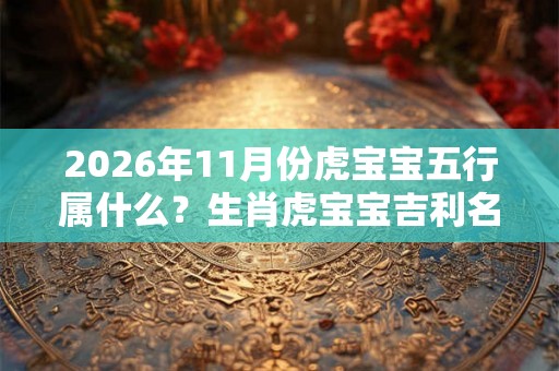 2026年11月份虎宝宝五行属什么？生肖虎宝宝吉利名字