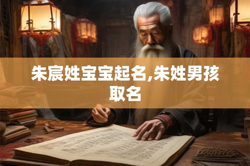 朱宸姓宝宝起名,朱姓男孩取名
