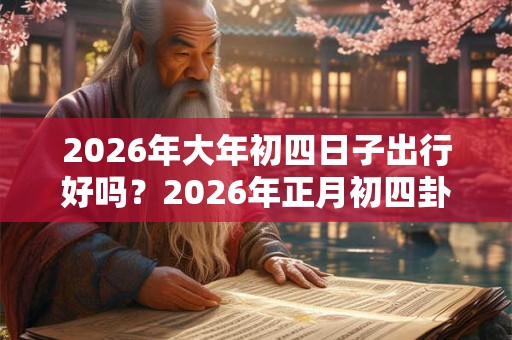 2026年大年初四日子出行好吗?2026年正月初四卦象吉凶? 2026年大年初四日子出行好吗?2026年正月初四卦象吉凶?