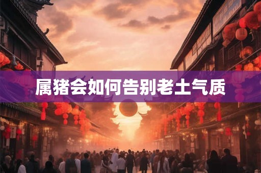 属猪会如何告别老土气质