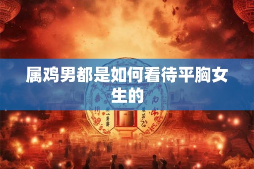属鸡男都是如何看待平胸女生的 属鸡男都是如何看待平胸女生的
