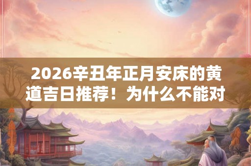2026辛丑年正月安床的黄道吉日推荐！为什么不能对镜子