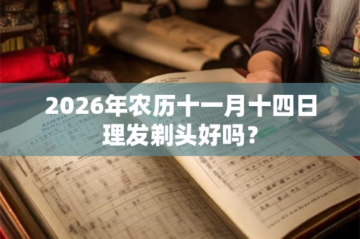 2026年农历十一月十四日理发剃头好吗？