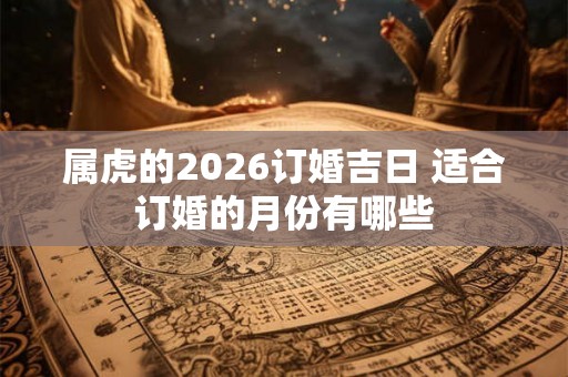 属虎的2026订婚吉日 适合订婚的月份有哪些