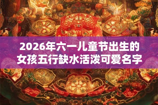 2026年六一儿童节出生的女孩五行缺水活泼可爱名字